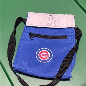 Blue Crossbody Cubs cooler Bag